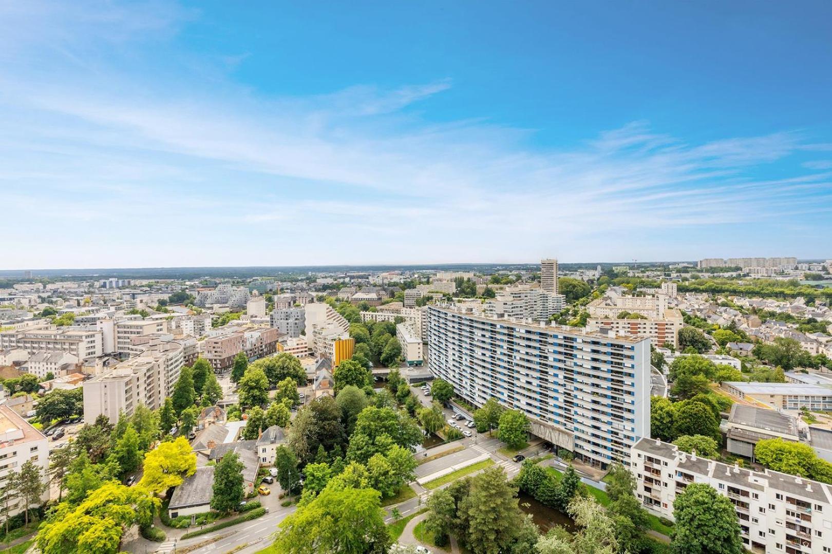 Bellevue, Appartement T2, Terrasse & Parking Rennes Exterior photo