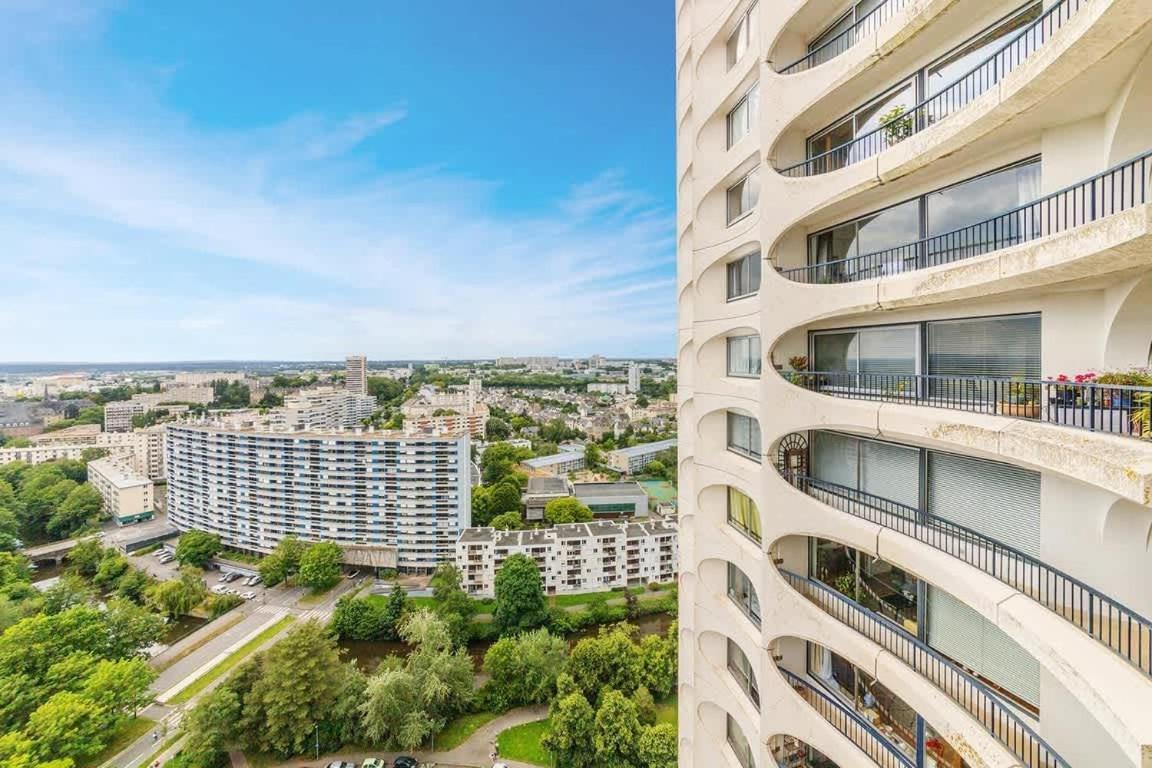 Bellevue, Appartement T2, Terrasse & Parking Rennes Exterior photo